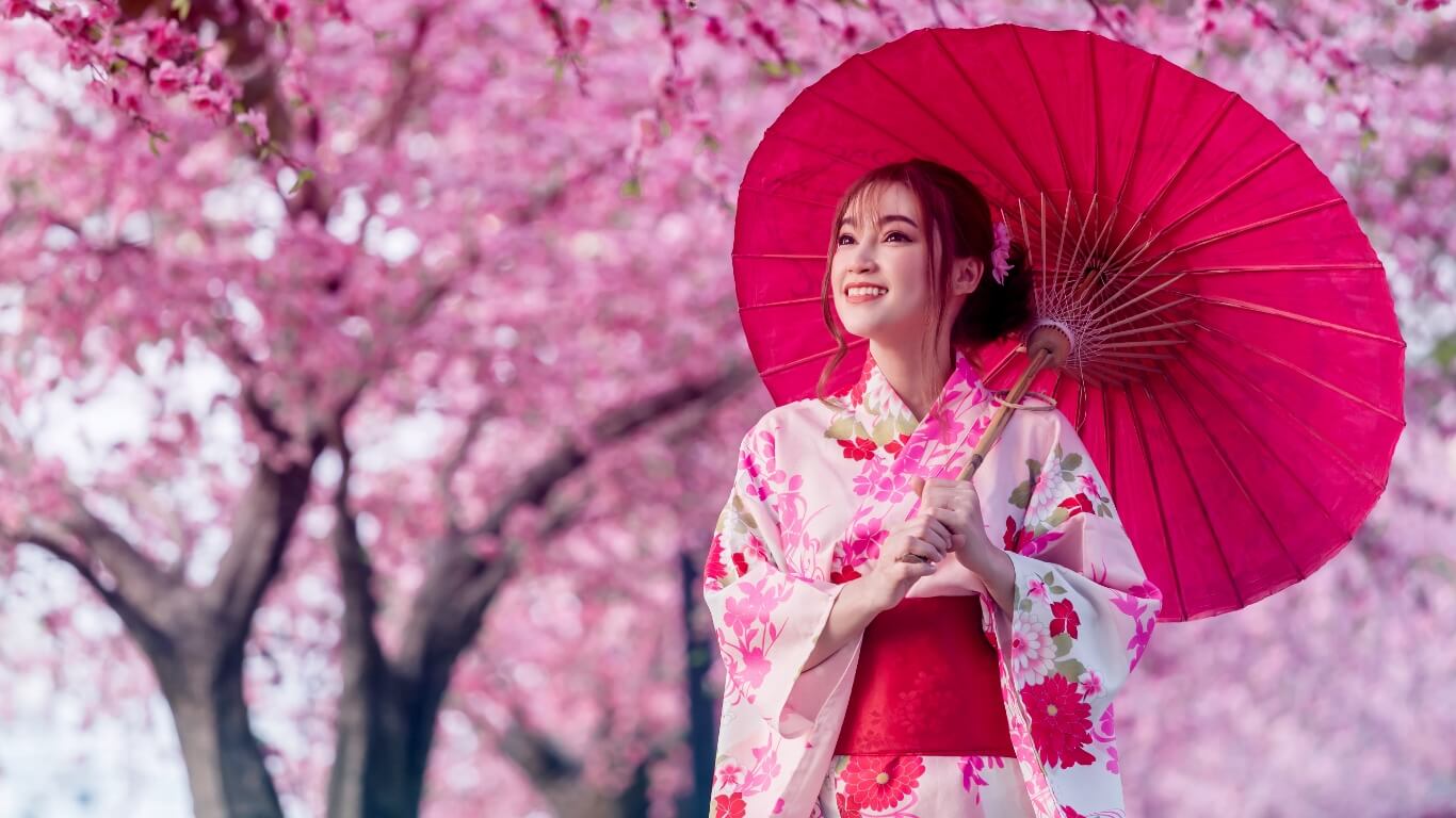 JAPON CEREZOS EN FLOR